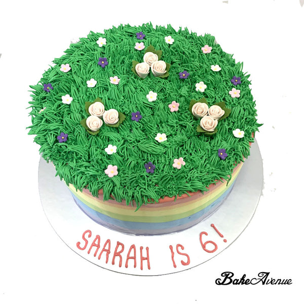 Floral/ Garden Freshcream Cake