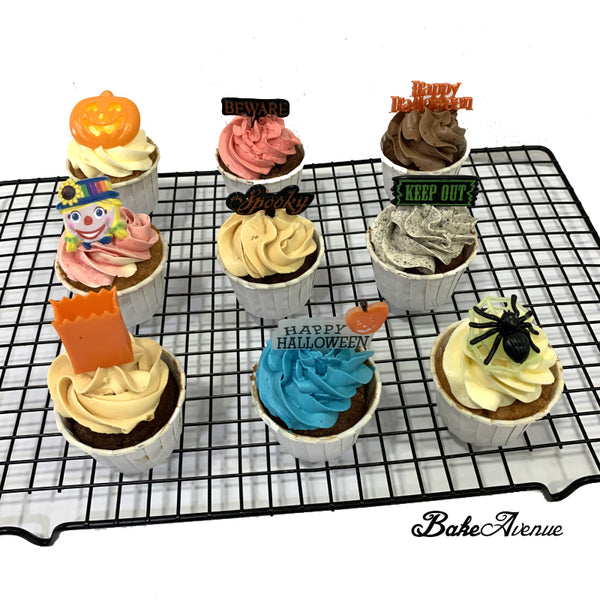 Halloween Toppers Cupcakes