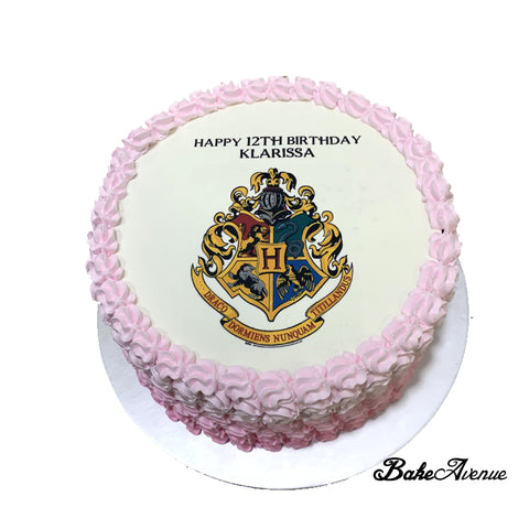 Harry Potter Logo Icing Image Ombre Cake