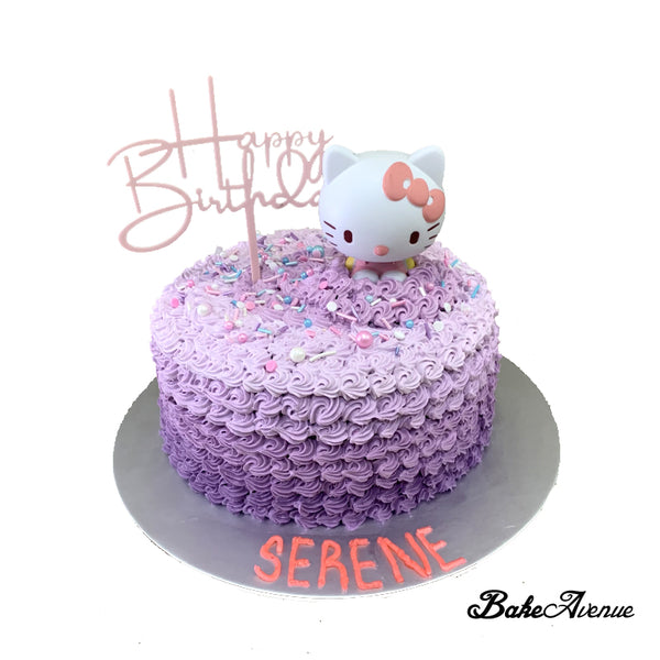 Hello Kitty Topper Ombre Cake (Design 2)