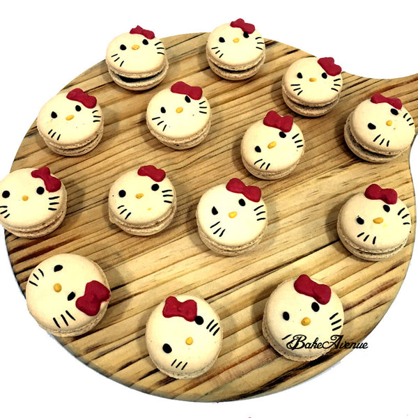 Hello Kitty/ Unicorn Macarons - Chocolate Ganache & Rose Fillings Baking Class