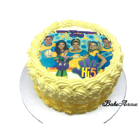 Hi5 Ombre Cake