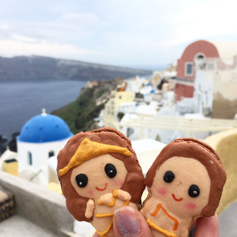 Country Icon (Greece) Macarons