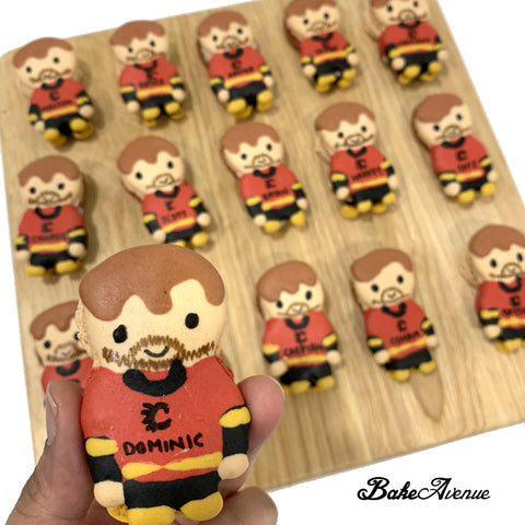 Ice Hockey Player Macarons