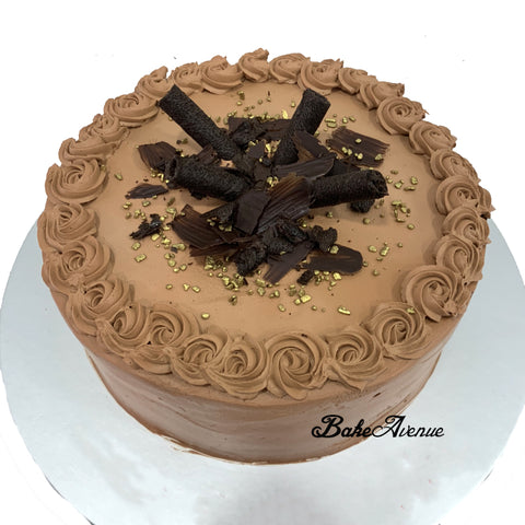 Irish Coffee Chocolate Mousse Cake
