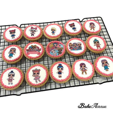 LOL Surprise icing image Cookies