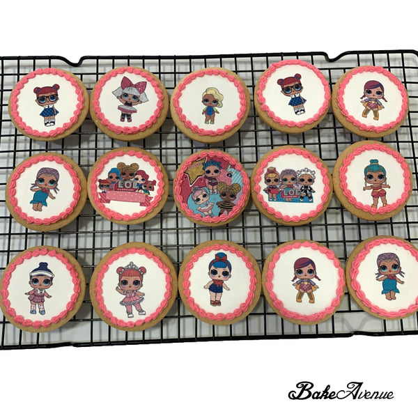 LOL Surprise icing image Cookies