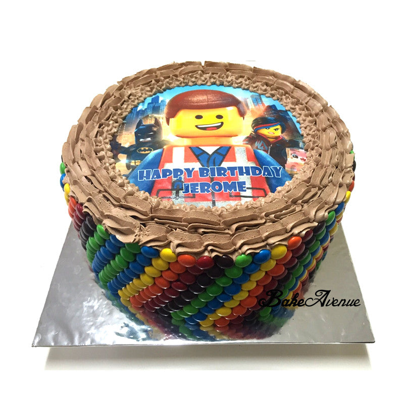 Lego M&M Chocolate Cake 