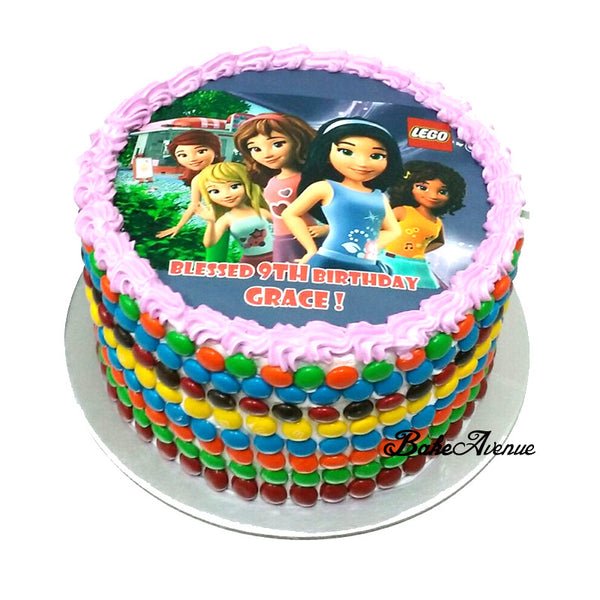Lego Friends M&M Chocolate cake 