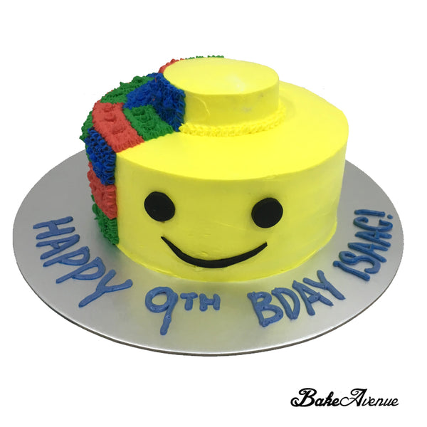 Lego Face Cake (Smooth Finish)