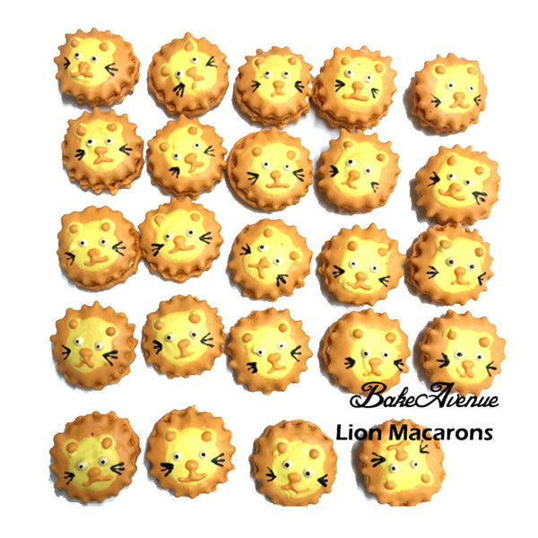 Lion Macarons