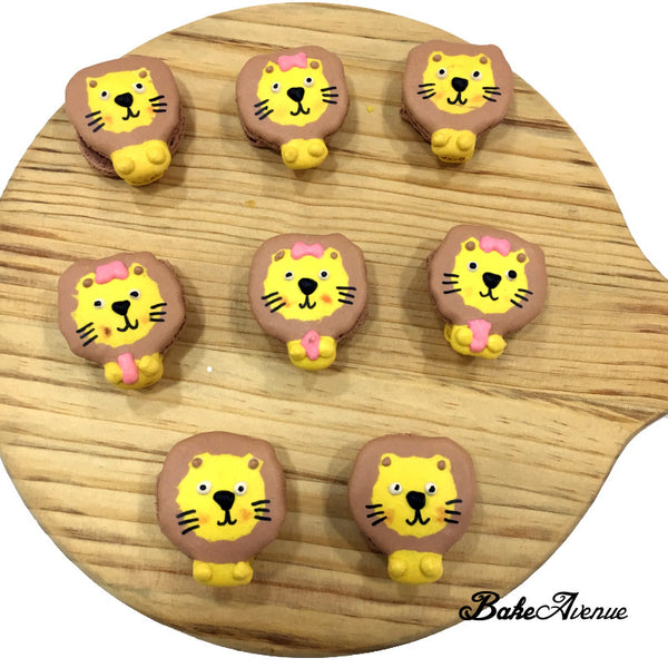 Lion Macarons