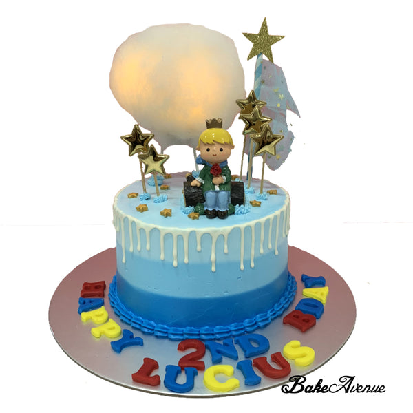Little Prince Topper Ombre Cake (Design 1)