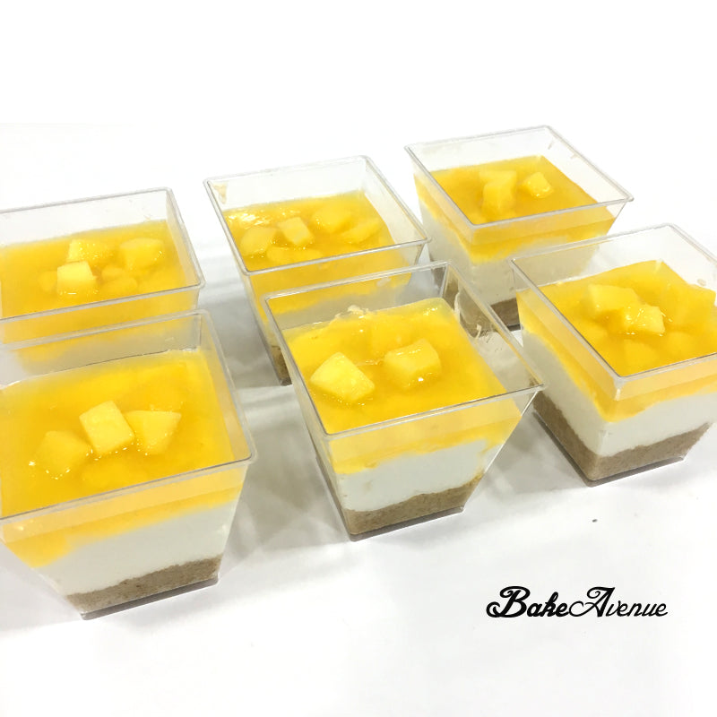 Mango Jelly Cheese Cake (Cups)