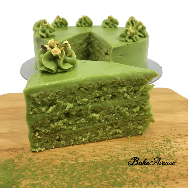 Matcha Yogurt Pistachio Cheese Cake Baking Class