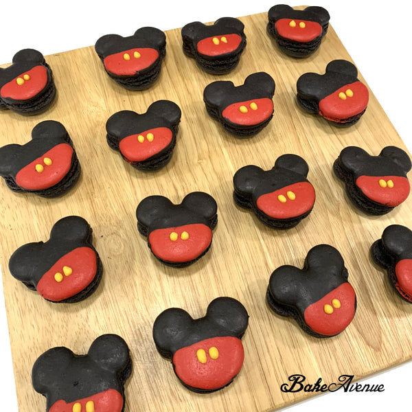 Mickey Shaped Macarons