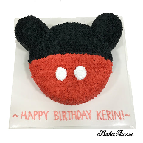 Mickey Shaped Cake