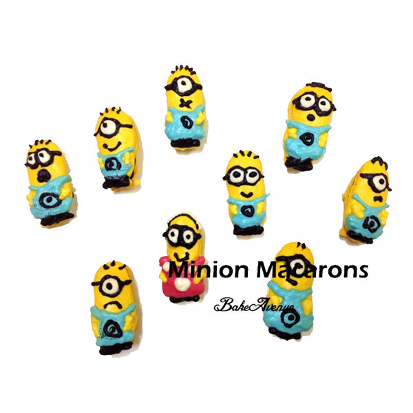 Minion (Design 2) Macarons