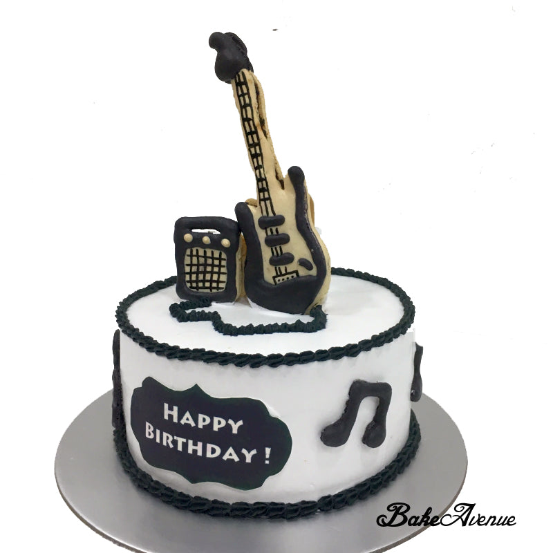 Guitar cake Music cake 21st birthday cake | Guitar birthday cakes, Guitar  cake, Music cakes