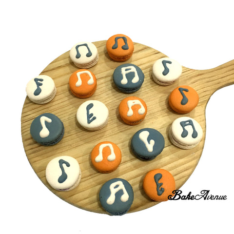 Musical Notes Macarons
