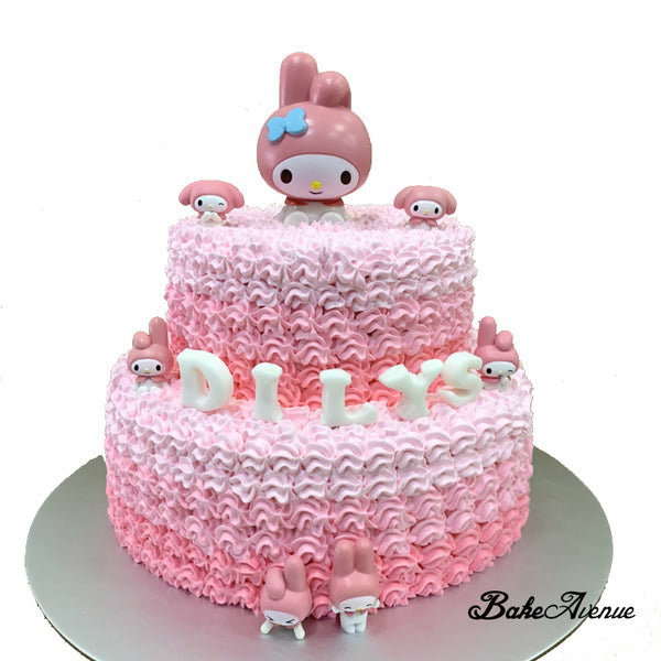 My Melody Toppers 2-Tiers Cake