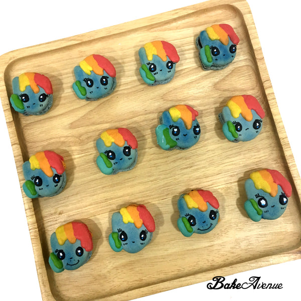 My Little Pony Face Macarons