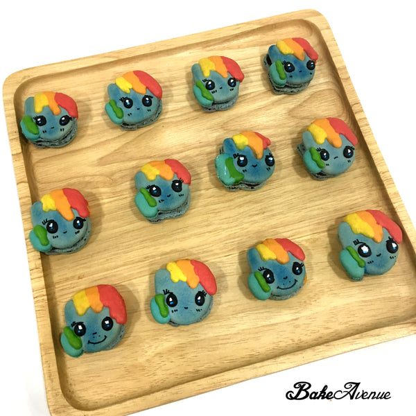 My Little Pony Face Macarons