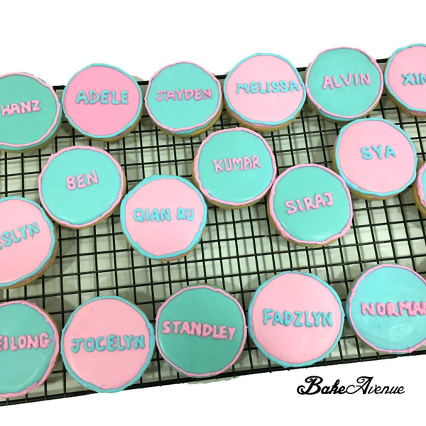 Names Customised Cookies