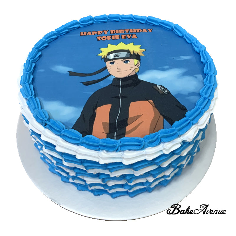 Anime - Naruto Ombre Cake – BakeAvenue