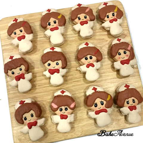 Nurse with wings Macarons