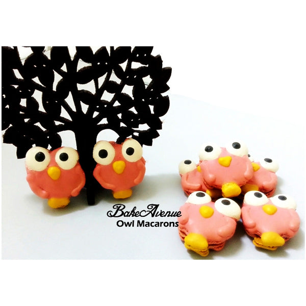 Owl Macarons