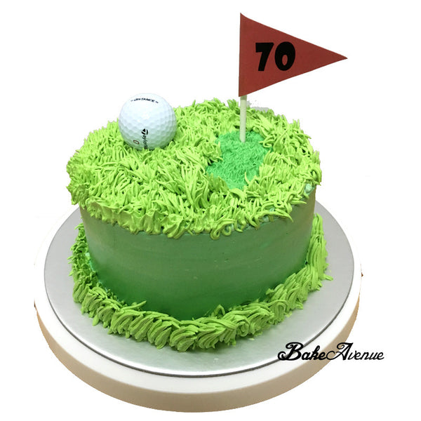 Golf Theme Cake (Golf Ball)
