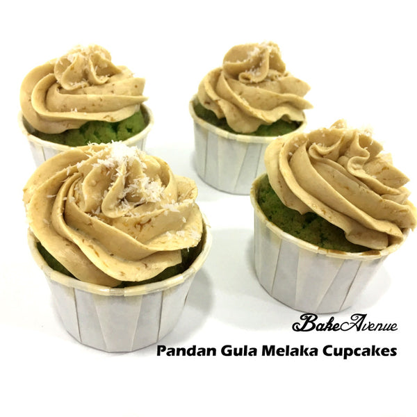 Pandan Gula Melaka Cupcakes