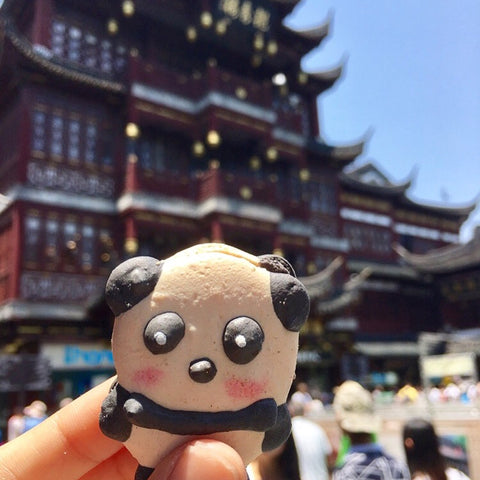 Panda Full Body Macarons