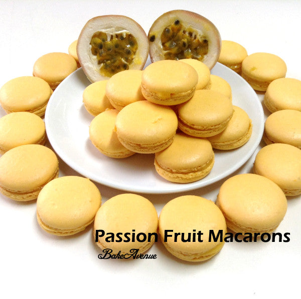 Passion Fruit Macarons