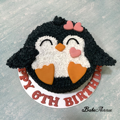 Penguin Face Cake (Design 2)