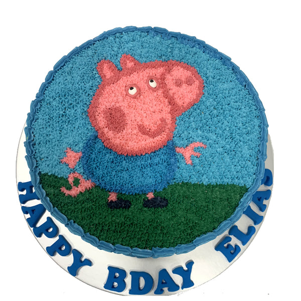 Peppa Pig George Buttercream Cake