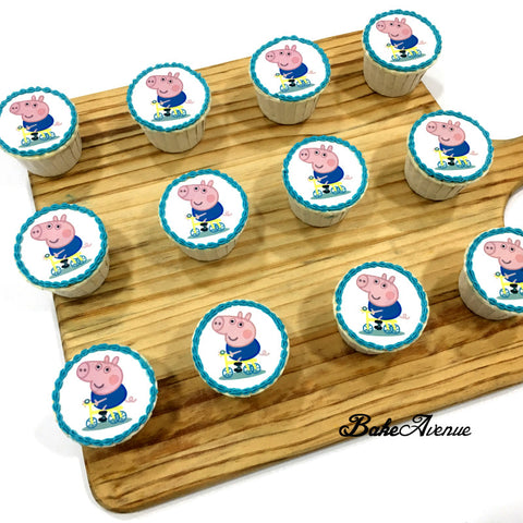 Peppa Pig George Cupcakes