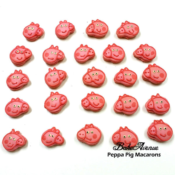 Peppa Pig Macarons