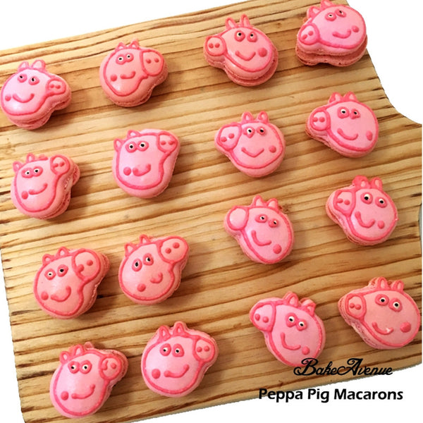 Peppa Pig Macarons