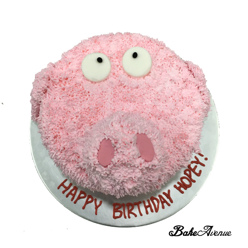 Pig Face Cake (Customised to Ur Soft Toy)