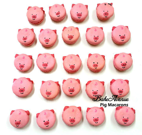 Pig Macarons