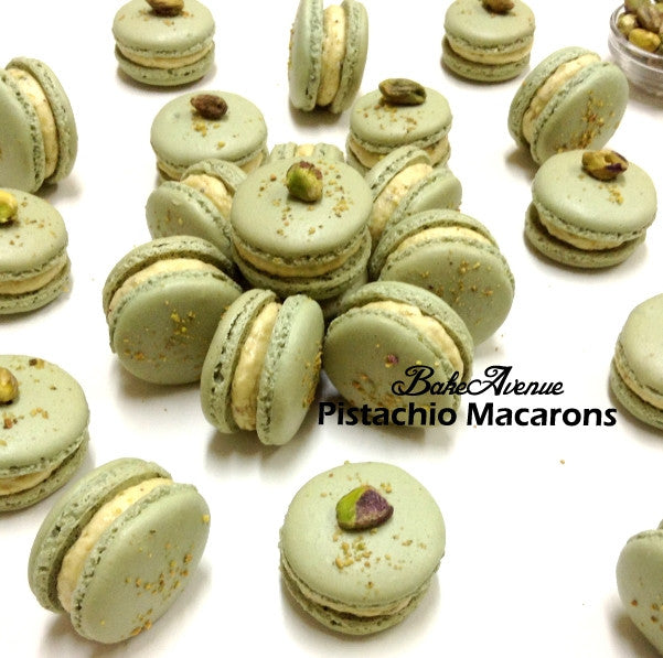 Pistachio Macarons