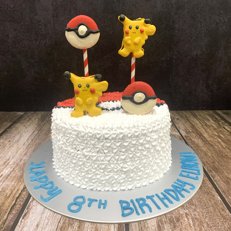 Easy Pokemon Pokeball Cake