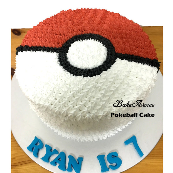 Pokeball Cake