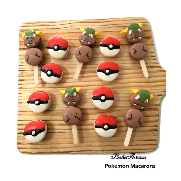 Pokemon - Kangaskhan (Full Body) Macarons