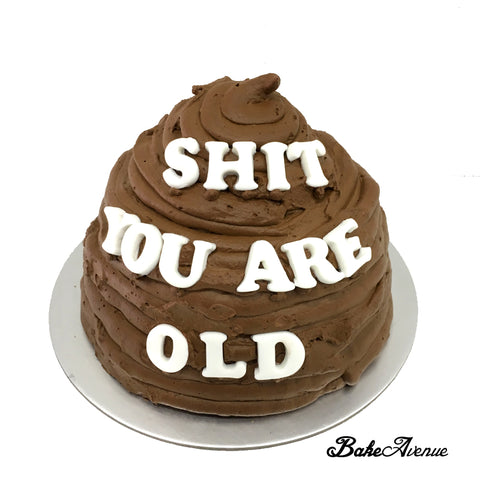 Poop Design Cake