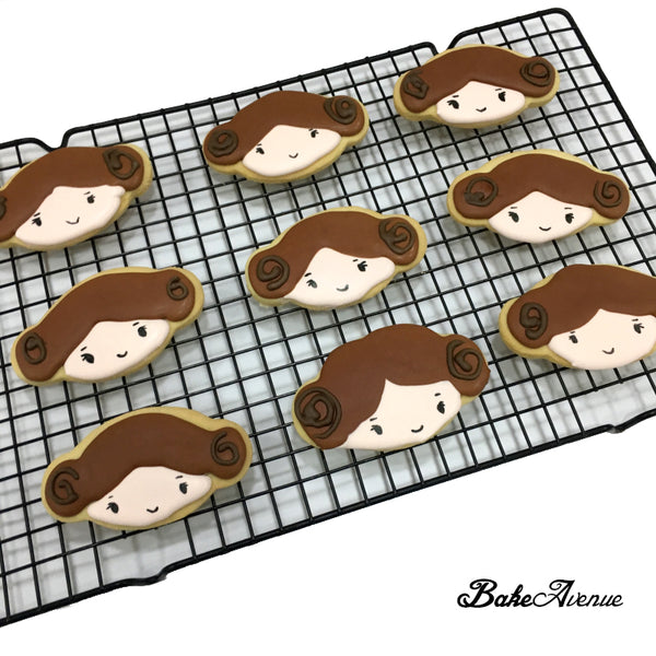 Star Wars Princess Leia Cookies