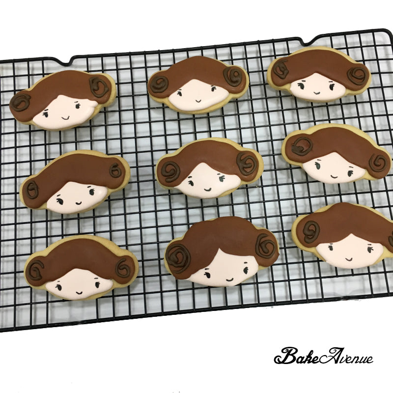 Star Wars Princess Leia Cookies