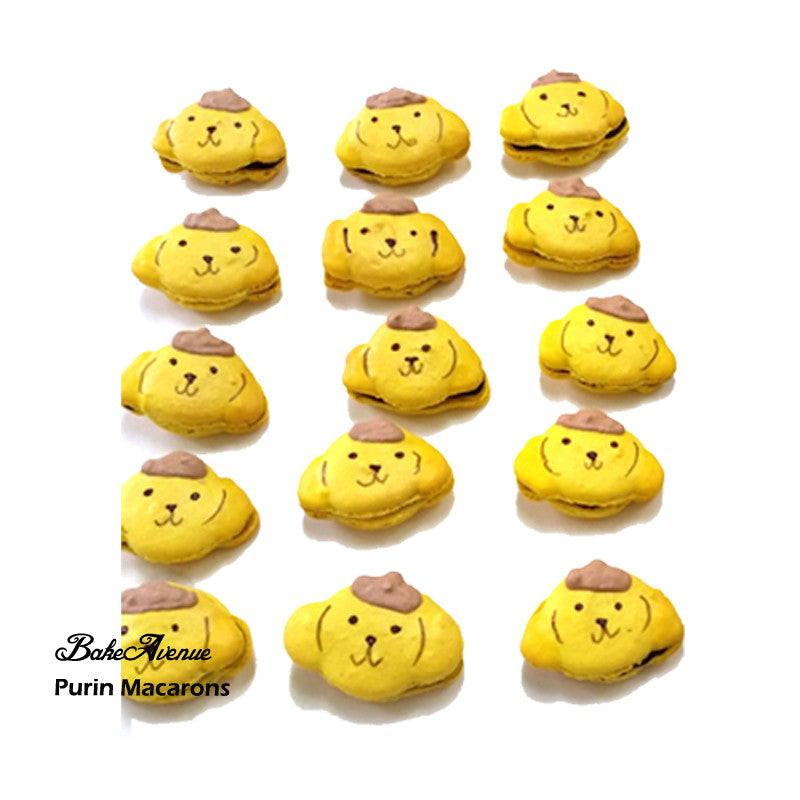 Purin Macarons